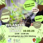 Pflanzentauschbörse im Lehrgarten
