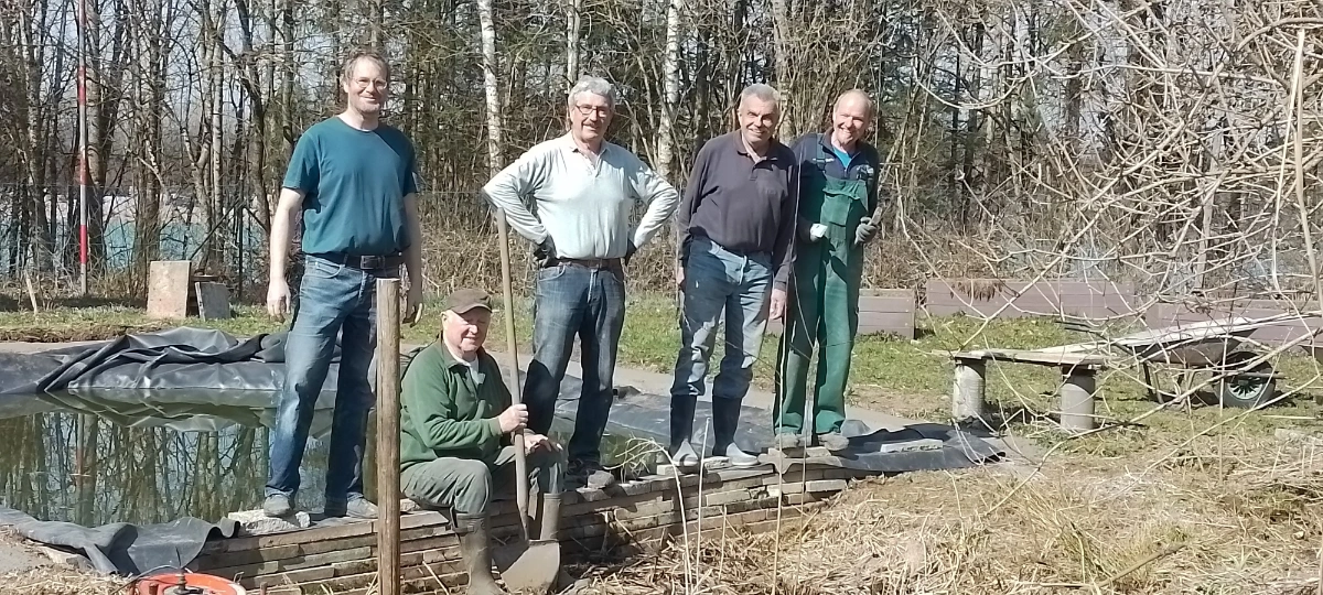 Du betrachtest gerade Lehrgarten-Saison ist eröffnet! Neues zum Teich
